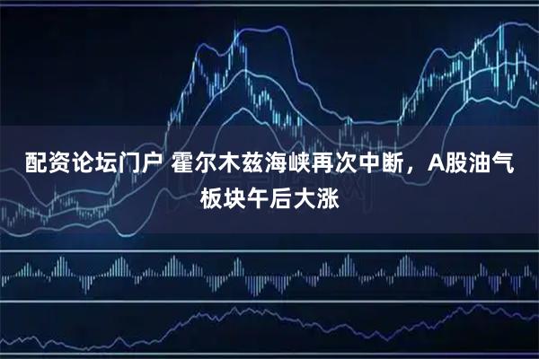 配资论坛门户 霍尔木兹海峡再次中断，A股油气板块午后大涨